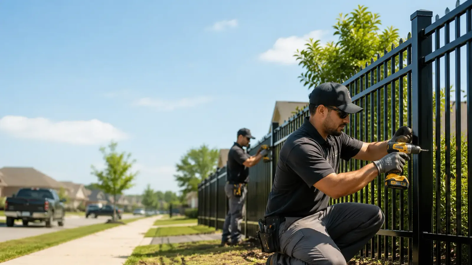 Metal Fence Installation in Mcintyre, GA